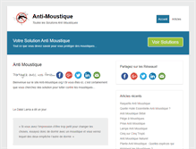 Tablet Screenshot of anti-moustique.org